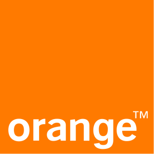 Orange logo.