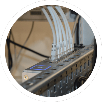 DSL internet connection.