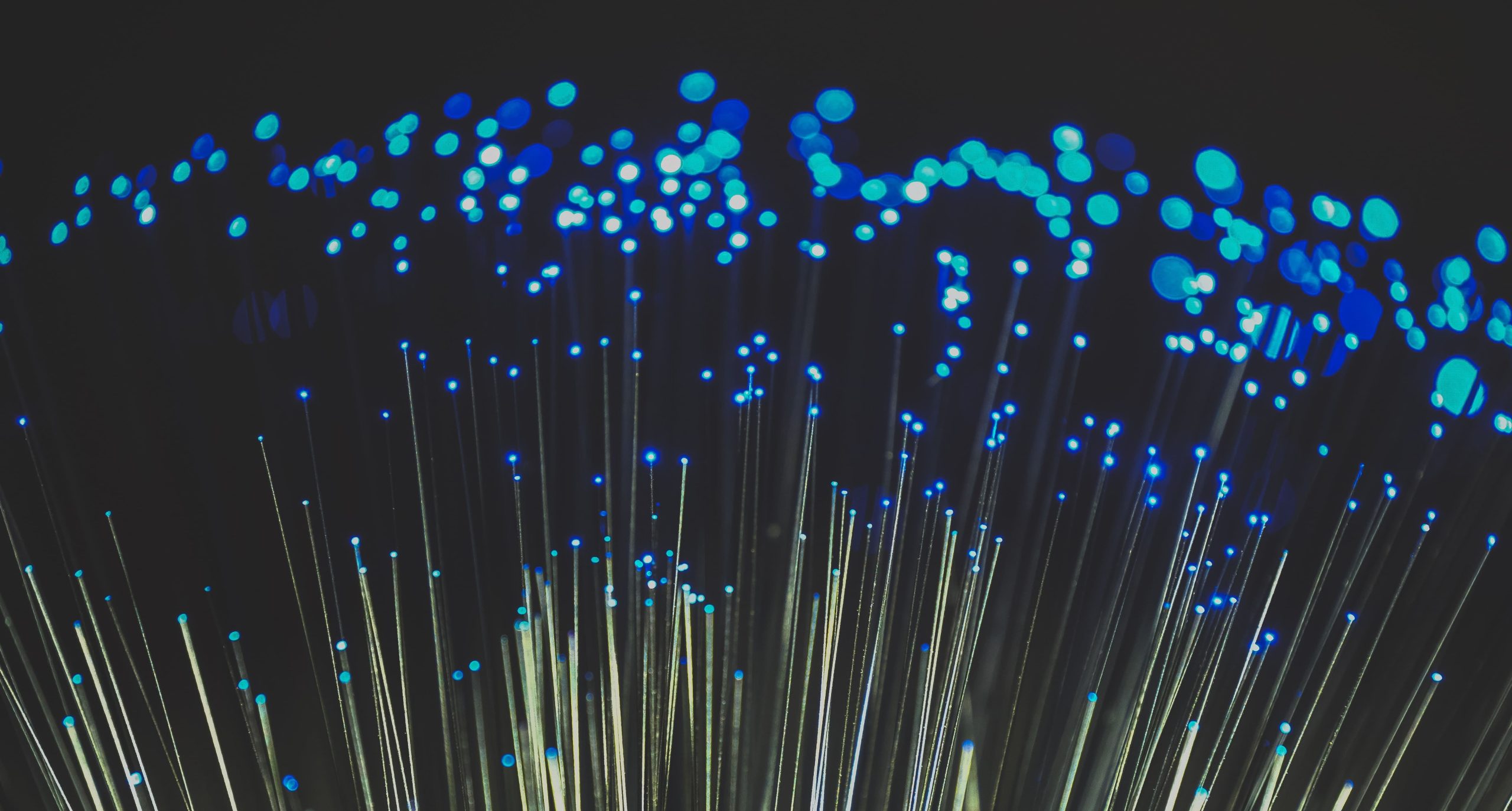 Fibre optic cable.