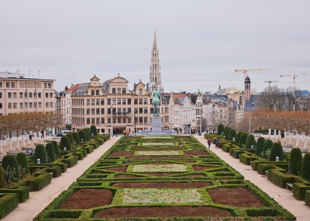 Mont des Arts in Brussels.