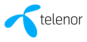 Telenor logo.