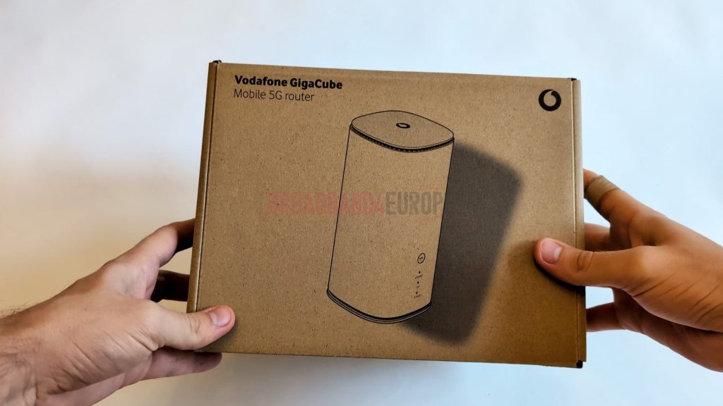 Vodafone GigaCube box.